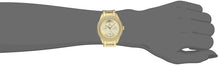 Load image into Gallery viewer, Bulova Multi Function Gold Dial Gold Steel Strap Watch for Women - 97N102