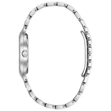 Load image into Gallery viewer, Bulova Crystal Collection Silver Dial Silver Steel Strap Watch for Women - 96L243