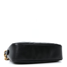Load image into Gallery viewer, Calfskin Matelasse Small GG Marmont Chain Shoulder Bag Black