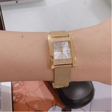 Load image into Gallery viewer, Guess Nouveau Diamonds Rose Gold Dial Rose Gold Mesh Bracelet Watch for Women - W0127L3