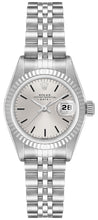 Load image into Gallery viewer, Rolex Lady-Datejust 26 18k White Gold Fluted Bezel Women's Watch 6917