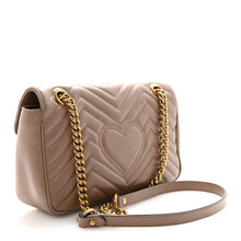 Load image into Gallery viewer, Calfskin Matelasse Small GG Marmont Shoulder Bag Porcelain Rose