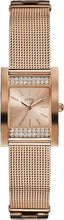 Load image into Gallery viewer, Guess Nouveau Diamonds Rose Gold Dial Rose Gold Mesh Bracelet Watch for Women - W0127L3