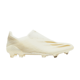 adidas X Ghosted+ FG White Metallic Gold Melange