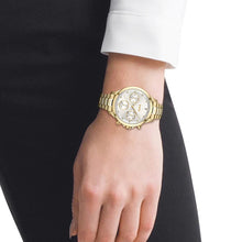Load image into Gallery viewer, Hugo Boss Hera White Dial Gold Steel Strap Watch for Women - 1502628