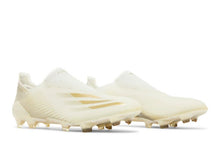 Load image into Gallery viewer, adidas X Ghosted+ FG White Metallic Gold Melange