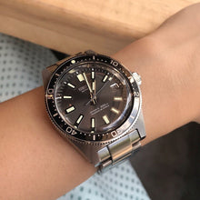 Load image into Gallery viewer, Seiko Prospex 55th Anniversary Edition Brown Dial Silver Steel Strap Watch For Men - SPB145J1