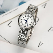 Load image into Gallery viewer, Tissot Bellissima Automatic Silver Dial Silver Steel Strap Watch For Women - T126.207.11.013.00