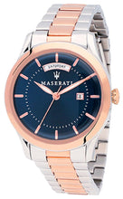 Load image into Gallery viewer, Maserati Tradizione Blue Dial Two Tone Steel Strap Watch For Men - R8853125001