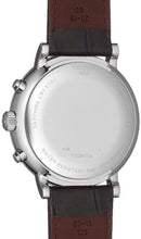 Load image into Gallery viewer, Tissot Carson Premium Chronograph White Dial Brown Leather Strap Watch For Men - T122.417.16.011.00