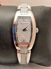 Load image into Gallery viewer, Bulova Crystal Collection Silver Dial Silver Steel Strap Watch for Women - 96L235