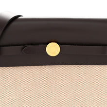 Load image into Gallery viewer, Military Toile Vache Hunter Herbag Zip Retourne 20 Ecru Beige Ebene