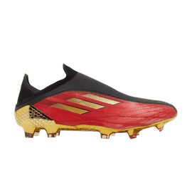 adidas X Speedflow+ FG Vivid Red Gold Metallic