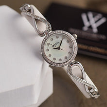 Load image into Gallery viewer, Bulova Crystals Quartz Mother of Pearl Dial Silver Steel Strap Watch for Women - 96X129