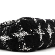 Load image into Gallery viewer, Tweed Quilted Maxi Chanel 19 Flap Black White
