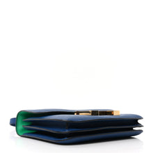 Load image into Gallery viewer, Chevre Mysore Verso Constance 18 Blue Saphir Menthe