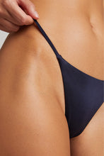 Load image into Gallery viewer, Glacé String Thong in Navy