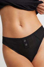 Load image into Gallery viewer, Whipped French Cut Brief in Black