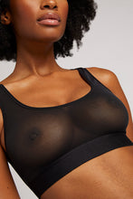 Load image into Gallery viewer, Sieve Bra Top in Black