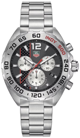 Tag Heuer Formula 1 Chronograph Grey Dial Silver Steel Strap Watch for Men - CAZ1114.BA0877