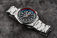 Load image into Gallery viewer, Seiko 5 Sports SKX Series Regatta Timer Retro Blue Dial Silver Steel Strap Watch For Men - SRPK13K1