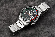 Load image into Gallery viewer, Seiko 5 Sports SKX Series Regatta Timer Retro Blue Dial Silver Steel Strap Watch For Men - SRPK13K1