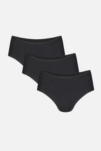 Load image into Gallery viewer, Cloud Cotton Boy Short in Black (Pack)