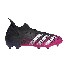 Load image into Gallery viewer, adidas Predator Freak 1 FG J Demonskin Black Shock Pink