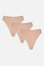 Load image into Gallery viewer, Base High Thong in Buff (Pack)