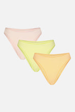 Load image into Gallery viewer, Cloud Cotton French Cut Brief in Rainbow Sherbet (Pack)
