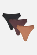 Load image into Gallery viewer, Cloud Cotton Thong in Deep (Pack)