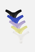 Load image into Gallery viewer, Sieve Dipped Thong in Electric (Pack)