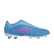Load image into Gallery viewer, adidas X Speedflow.3 Laceless FG Sky Rush