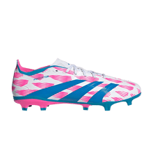 Load image into Gallery viewer, adidas Predator League FG Cloud White Solar Blue Solar Pink