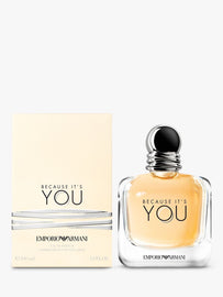 Emporio Armani Because It’s You Eau de Parfum woman  3.4 Oz 100 ml