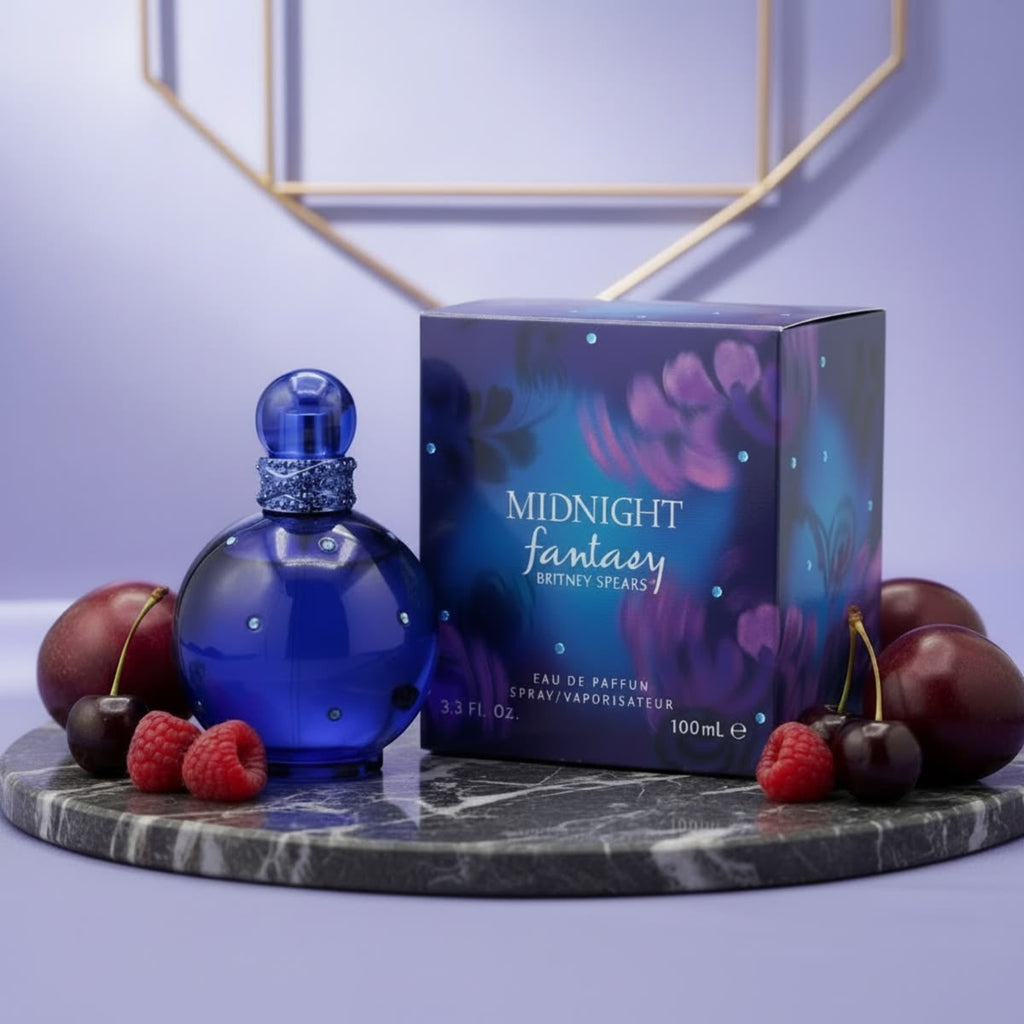 Britney Spears Midnight Fantasy Eau de Parfum woman 3.3 oz 100 ml
