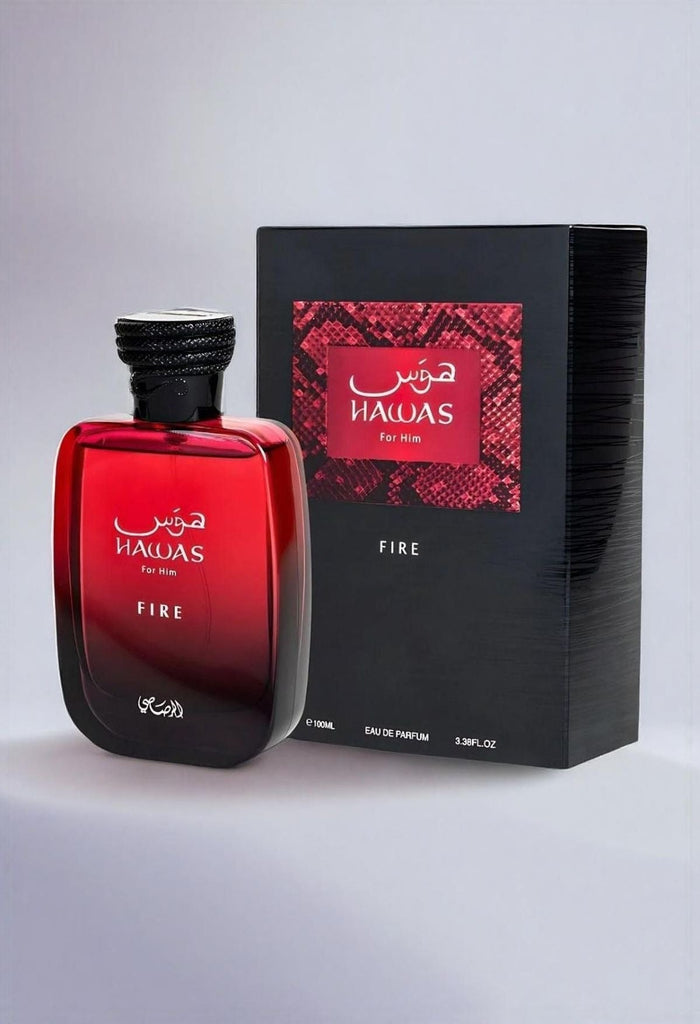 Hawuas Fire EDP Be Rasasi 3.4oz 100Ml Men