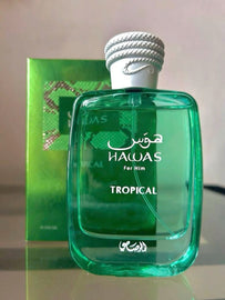 Hawuas Tropical EDP Be Rasasi 3.4oz 100Ml Men