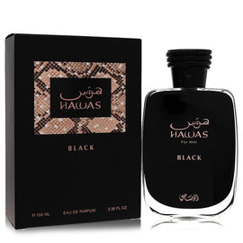 Rasasi Hawas Black for Him Eau de parfum 3.4oz 100ML Men