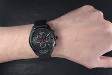 Load image into Gallery viewer, Tissot T Classic PR 100 Chronograph Black Dial Black Mesh Bracelet Watch For Men - T101.417.33.051.00