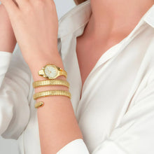 Load image into Gallery viewer, Just Cavalli Ravenna Gold Dial Gold Steel Strap Watch for Women - JC1L271M0025