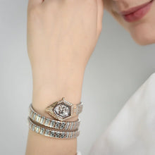 Load image into Gallery viewer, Just Cavalli Mesmerizing White Dial Two Tone Steel Strap Watch for Women - JC1L304M0075