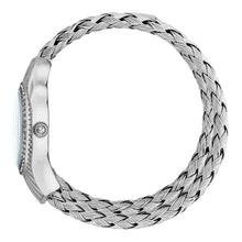 Load image into Gallery viewer, Just Cavalli Twined Mother of Pearl Dial Silver Steel Strap Watch for Women - JC1L305M0015