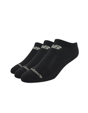 Load image into Gallery viewer, No Show Socks 3 Pack :Black