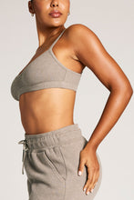 Load image into Gallery viewer, Waffle Knit Lounge Bralette in Mink