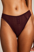 Load image into Gallery viewer, Whipped French Cut Brief in Garnet