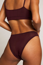Load image into Gallery viewer, Whipped French Cut Brief in Garnet