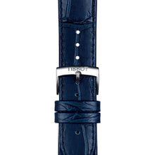 Load image into Gallery viewer, Tissot Carson Premium Blue Dial Blue Leather Strap Watch For Men - T122.410.16.043.00