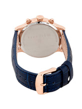 Load image into Gallery viewer, Maserati Epoca Blue Dial Leather Blue Strap Watch For Men - R8871618007