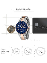 Load image into Gallery viewer, Maserati Competizione Automatic Blue Dial Two Tone Steel Strap Watch For Men - R8823100001